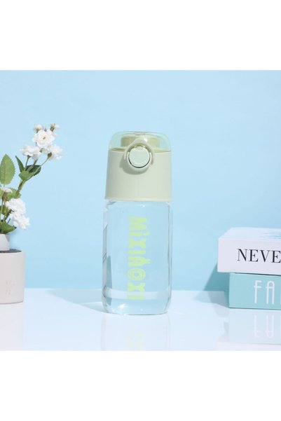 Generic Sports Glass Water Bottle Student Travel Tumbler Outdoor Fitness Cup