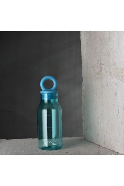 Generic Plastic Sports Water Bottle Time Markings Sealed Food Grade Gym Cup