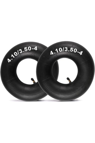 GENERAL 2 pieces 4.10/3.50-4 inch inner tube tires, wheelbarrow inner tube fo...