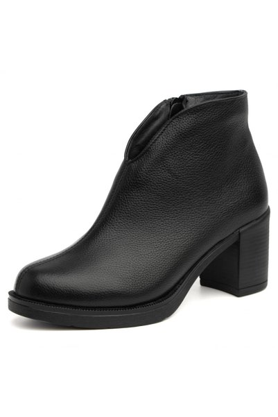 OEM Botine din piele naturală 321X negre