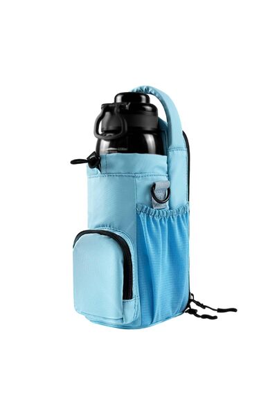 GENERAL Magnetic Gym Bag for Men and Women, Magnetic Water Bottle Holder for ...