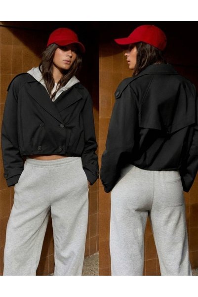 the baleria WOMEN'S Pleated Trench Coat