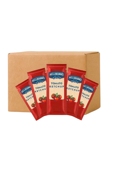Generic Brand Hellmann's Halal Ketchup 10g, carton of 1000pcs