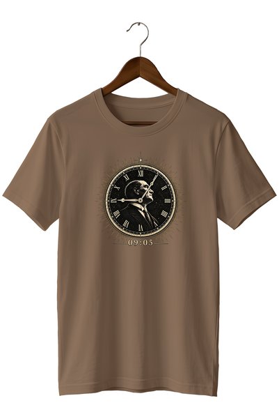 remonz November 10, Atatürk, 9:05 a.m. Printed Unisex T-Shirt – Republic and ...
