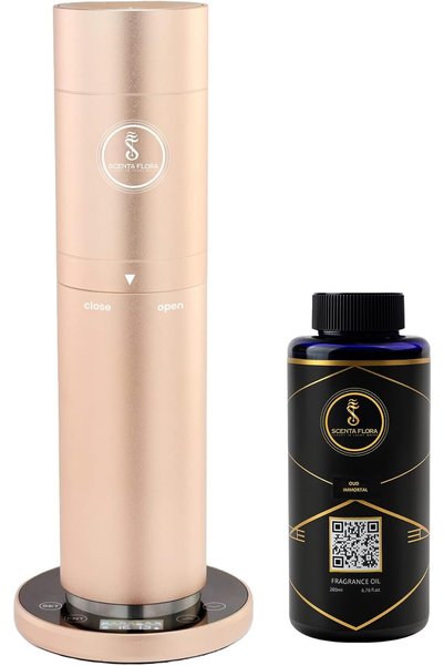 SCENTA FLORA Scentora Diffuser Combo with Oud Immortal Fragrance Oil | Blueto...