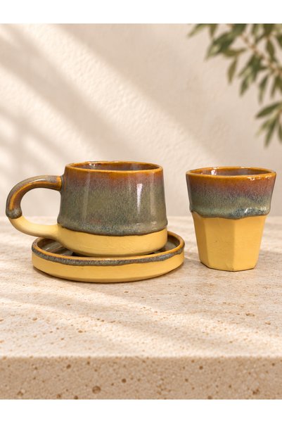 Syropia Handmade Ceramic Cappuccino Cup