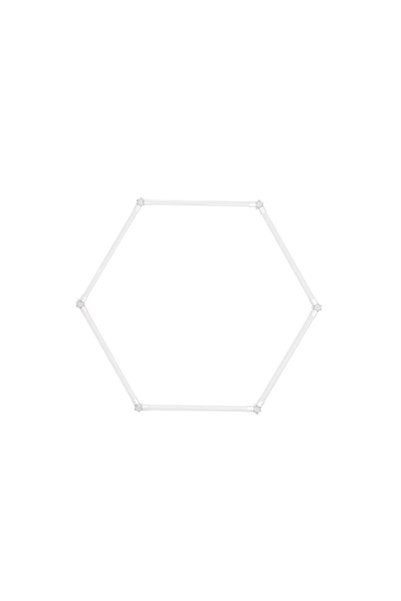FONIX Iluminat modular hexagonal, HexaLight Compact-Grid, Design hexagonal pe...