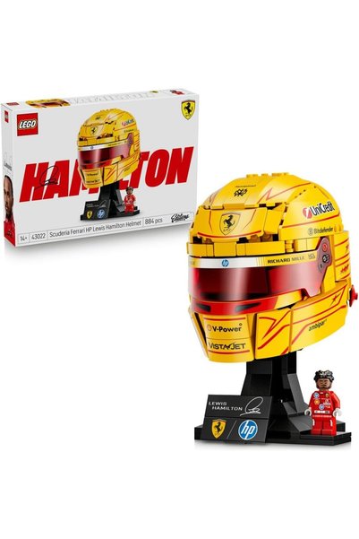LEGO Editions Scuderia Ferrari HP Lewis Hamilton Helmet 43022