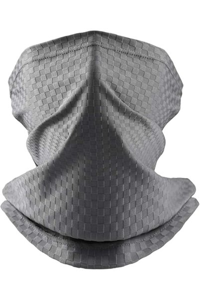 Generic Black Cooling Neck Gaiter, Breathable Face Scarf Mask for Sun Protect...