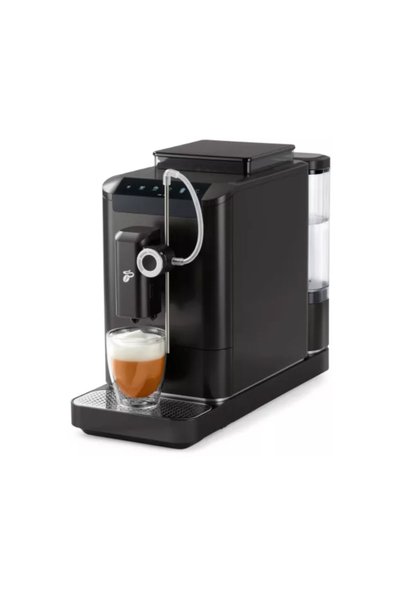 Tchibo Esperto 2 Milk, aparat automat de espresso, spumare lapte, negru