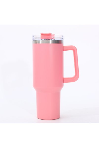 Generic 30oz 304 Stainless Steel Insulated Tumbler, Handle and Straw, Double ...