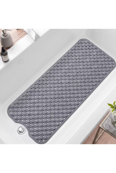 Generic Bathtub Mat Anti Slip 40x100 CM, Extra Long Bath Tub Mat with Suction...