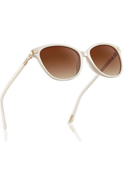 Generic Cat Eye Sunglasses Pink Tortoise Acetate Frame Polarized UV Protectio...