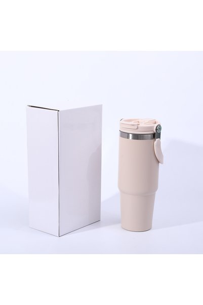 Generic كوب معزول من الفولاذ المقاوم للصدأ 304 سعة 40 أونصة، كوب مزدوج الجدار...