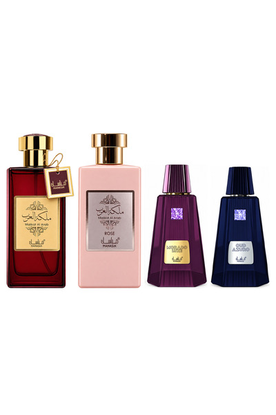 MANASIK Set 4 Manasik, Malikat al Arab + Malikat al Arab Rose + Morado Luxe +...