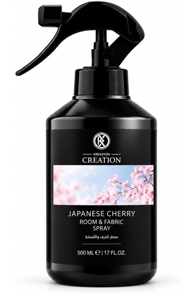 Generic معطر غرف وأقمشة برائحة زهر الكرز الياباني، معطر منزلي ومقاعد طويل الأ...