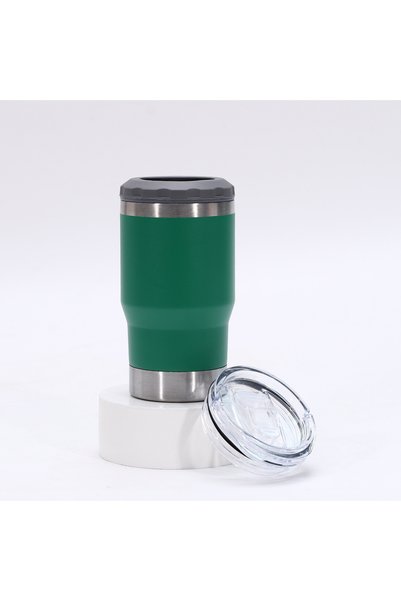 Generic كوب معزول من الفولاذ المقاوم للصدأ سعة 14 أونصة، مع فتاحة زجاجات، غطا...