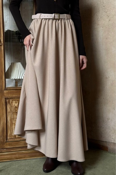 fayaboutique.com Vizon Belle Kemerli Etek