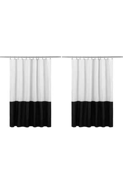 Generic Waterproof Fabric Shower Curtain Liner - Soft & Light-Weight Cloth Sh...