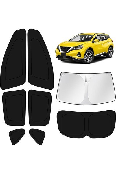 Generic Car Window Shades for Nissan Murano 2015-2020 2021 2022 2023 2024 Win...