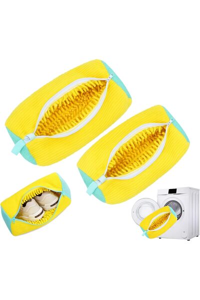 Generic Shoe Washing Bags Mesh Laundry Bags for Washing Machine, Shoe Protect...