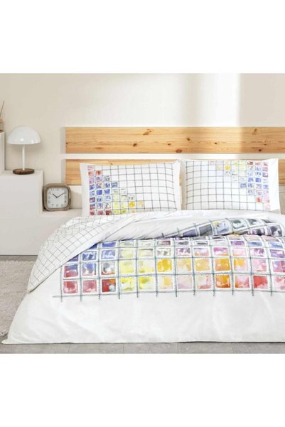 shopwave Ranforce Nev Double Bed Set, Charmian Pink