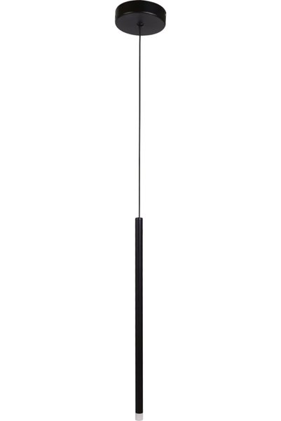 Generic Brand Modern Black Lighting Fixture, Yellow Light, 3 Watts.