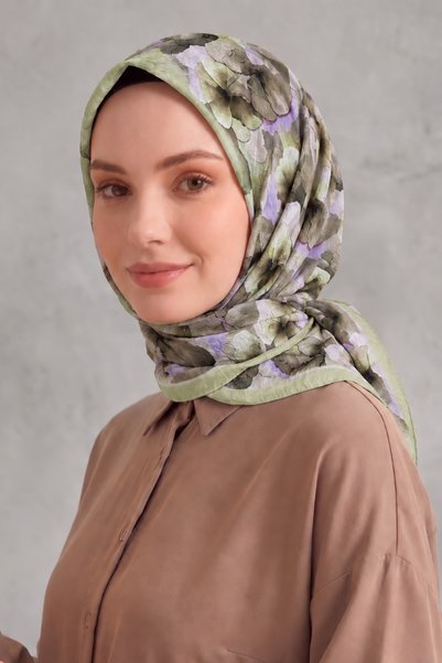 Eşarp Sokağı Patterned Bamboo Crash Scarf SPE-83