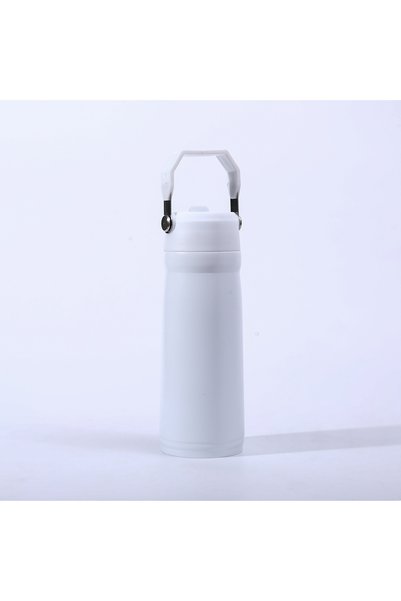 Generic 304 Stainless Steel Insulated Straw Bottle with Handle, Large Capacit...