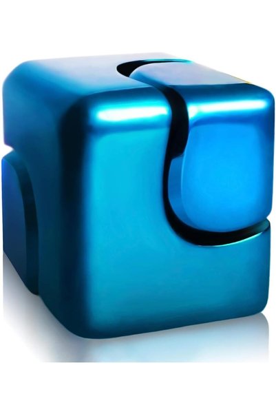 Generic مكعب فيدجيت معدني من الكيرسايت، لعبة استرخاء حسية، ألعاب تخفيف القلق ...