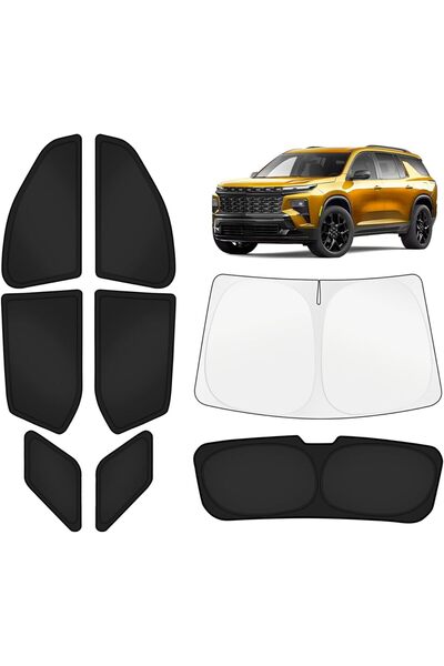 Generic Car Window Shades for Chevy Traverse 2018-2023 Windshield Sun Shade S...