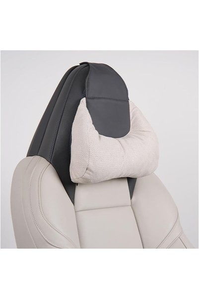 Generic Car Neck Pillow for Driving, Premium Suede Headrest Cushion with Adju...