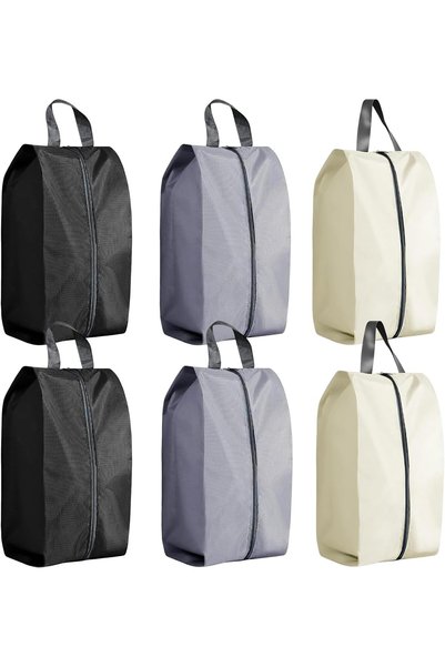 Generic 6 Pcs Shoe Bags for Travel, Waterproof Dustproof Shoe Storage Organiz...