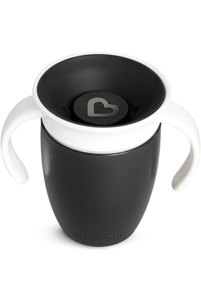 Generic 360° Trainer cup, Spill proof and leak proof cup with handle for infa...