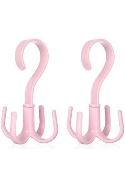 Generic Rotating Belt Hanger – 2 Pcs 360° Rotatable Handbag Organizer with 4 ...