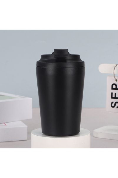 Generic كوب قهوة صغير من الفولاذ المقاوم للصدأ 304، بجدار مزدوج معزول بالفراغ...