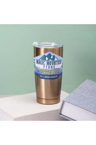 Generic 20oz Stainless Steel Insulated Beer Cup, Double Wall Vacuum Chiller, ...
