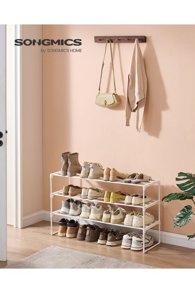 Talis Pantofar modular Alb perlat 92x30x55 cm