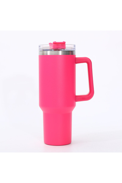 Generic 30oz 304 Stainless Steel Insulated Tumbler, Handle and Straw, Double ...