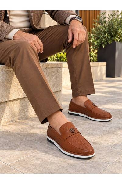 Mertto Stylish and Comfortable Patterned Loafers