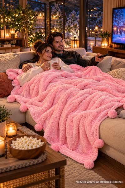 Özgüner Oyuncak Premium Double Blanket, Comfortable and Stylish Home Textiles