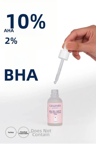 TheGencoo Celenes Skin Tone-Evening and Revitalizing Rena AHA + BHA Serum - A...