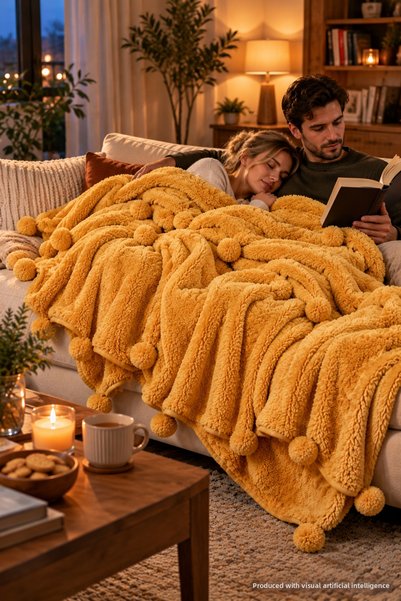 Özgüner Oyuncak Premium Double Blanket, Comfortable and Stylish Home Textiles