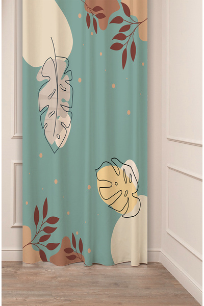 GREENDECOR Model geometric, frunze nordice, model de marmură, design special,...