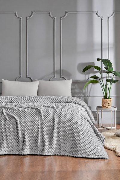 Özdilek Ck Blanket Tomurcuk Pvc(Y) Gray