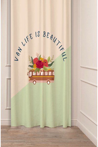 GREENDECOR Животът е красив Цветя Бохемски мотив Специален дизайн Дигитален п...