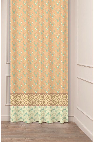 GREENDECOR Αυθεντική, Ανατολική, Έθνικ, Μποέμικη Κουρτίνα με Ειδικό Σχέδιο Ψη...