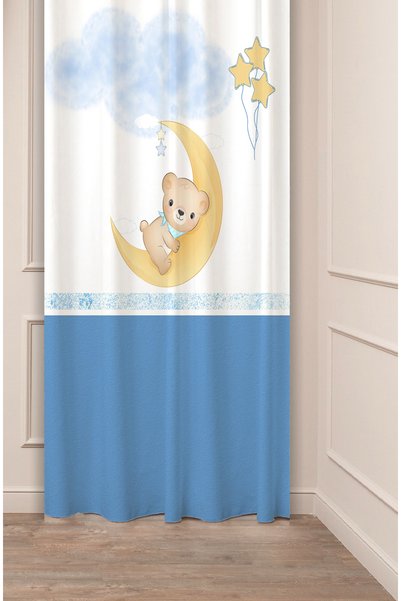 GREENDECOR Προσαρμοσμένο σχέδιο Teddy Bear Star Moon με μοτίβο μπαλονιού Ψηφι...
