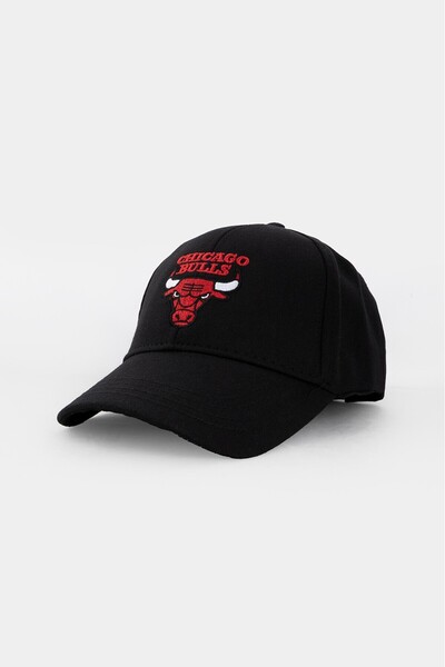 Super Rare Șapcă neagră pentru bărbați Chicago Bulls