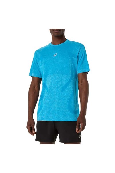 Asics Ανδρικό μπλουζάκι τρεξίματος Road SS 2026 - Μπλε - S